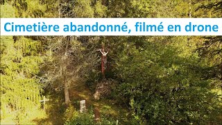 Cimetière abandonné dit « des fous » sur le parcourt de la déviation d’Evreux filmé en drone [upl. by Atekehs]