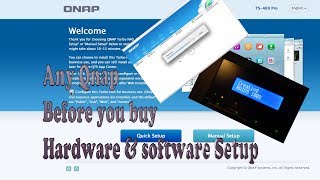 Any Qnap Hardware RAID Format and Firmware Setup with or wo LCD and info before you buy Part 2 [upl. by Eloise805]