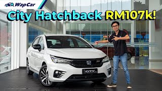 2022 Honda City Hatchback RS eHEV in Malaysia Whats Good in this Honda Jazz Replacement  WapCar [upl. by Terri458]