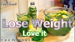 Lose Weight Fast with LEMON GINGER Weight Loss Detox Water  Chef Ricardo Cooking [upl. by Moffit627]