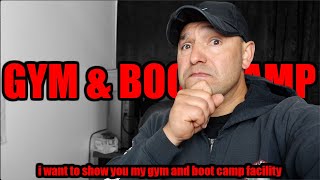 i want to show you my gym and boot camp facility [upl. by Adlev]