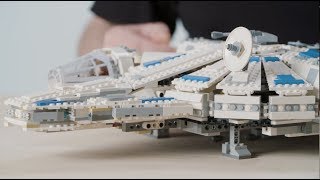 Kessel Run Millennium Falcon  LEGO Star Wars  75212 Designer Video [upl. by Nolaf914]