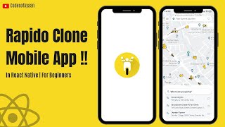 🔴Rapido App in React Native  Current Location and Geocoding  For Beginners [upl. by Terle]