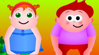 Head Shoulders Knees and Toes  Nursery Rhymes For Children [upl. by Phineas207]