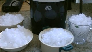 DIY Solar Ice Maker  solar powered off grid ice maker  easy to set up  use HFT panels [upl. by Novek]