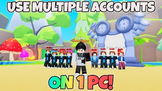 How To Use Multiple Roblox Accounts At The Same Time On 1 PC UPDATED 2024 [upl. by Enella903]