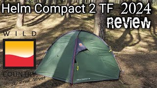 Wild Country Helm Compact 2 TF 2024 tent Review  A good value Wild Camping tent [upl. by Ennad]