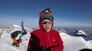 Tour from the summit of Huiten Peak  highest point in Mongolia [upl. by Krista]