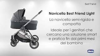 Best Friend Light Carrycot la navicella ultraleggera compatta e facile da trasportare  Chicco [upl. by Roland]