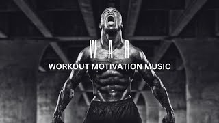 WAR  Workout Motivation Music  Rap Beat  Gym  Fitness  Cardio  Training  Powerful music [upl. by Parrott]