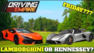 MORE LAMBORGHINI AND HENNESSEY IN DRIVING EMPIRE [upl. by Evilo]