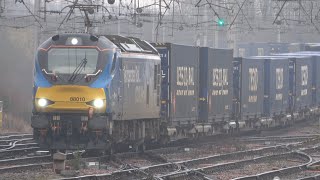 Purely Freight A few hours of Freight Trains at Carlisle Station 14 Feb 24 [upl. by Aara]