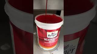 Berger Paints Making Of Red Rubber Ball paint painting paintingtutorial paintingforbeginners [upl. by Ardenia745]