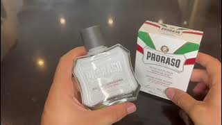 Features amp Review Proraso After Shave Balm [upl. by Esya7]