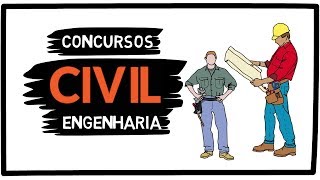 CONCURSO ENGENHEIRO CIVIL OS 7 CONCURSOS MAIS COBIÇADOS  Bizu do Engenheiro 👷‍♂️ [upl. by Erapsag]