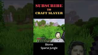 Sparse Jungle Biome  Minecraft  S50  sparsejungle [upl. by Binnings]