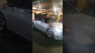 350z Convertible top closing [upl. by Enialedam537]