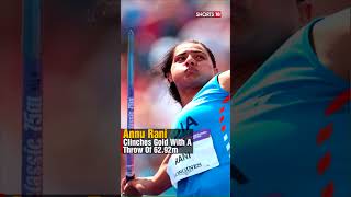 India Bags Another Gold Medal In Womens Javelin Throw Event At The Asian Games 2023  N18L [upl. by Anattar]