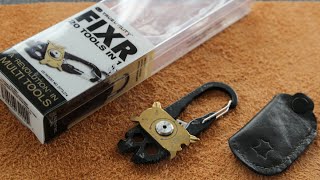 FIXR  EDC Keychain MultiTool Review [upl. by Arbba]