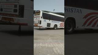 Rajput travel Yutong nova bus Multan to Lahore  Kohistan express Hino bus Multan to Faisalabad [upl. by Kralc]