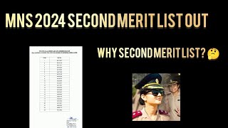 MNS 2024 second merit list released 🌟  Army nursing second merit list  mns final merit list [upl. by Helli]