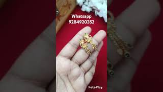 Gold alike earrings Whatsapp 9284920352 for orders [upl. by Xuaeb248]