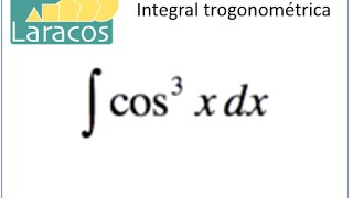 Integral trigonometrica cos3x [upl. by Ytok]