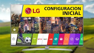 Configuración INICIAL LG Smart TV ✅ 📺 👌 [upl. by Buchanan]