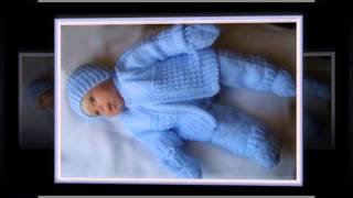 Hand Knitted baby Layette Christening Pram sets baby cardigan and hat set preemie sets [upl. by Yerga]