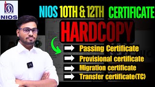 how to get hardcopy of nios marksheet  digi locker  original passing marksheet 10th amp 12th [upl. by Averat]