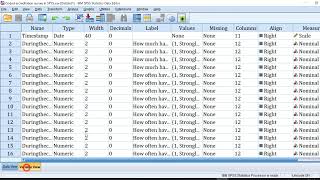 Likert scale analysis and validation using exploratory factor analysis PCA ACP EFA and CFA [upl. by Goodson]