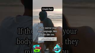 Do They Like You Watch Their Body Language 👀  Crush facts💘 shorts viralvideo fyp mindpop [upl. by Horner]