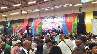 Robel Goitom Warsa  Celebrating Eritrean Independence Day in Stockholm Sweden  Hot Guyala Dance [upl. by Vivyan]