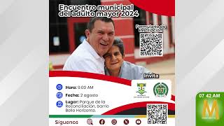 San José del Guaviare celebra el Encuentro Municipal del Adulto Mayor [upl. by Herta]