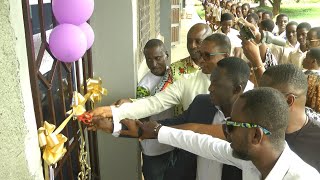 NSMQ 2024 St James Seminary SHS 2000year group hand over lab to boost preparation [upl. by Ayoted]