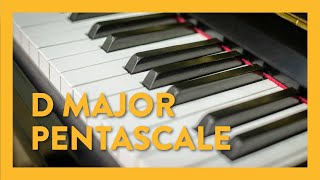 How to Play the D Major Pentascale  Hoffman Academy Piano Lesson 14 [upl. by Htebazileyram495]