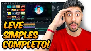 ATUALIZADO Melhor editor de vídeos para PC FRACO 🤩 [upl. by Hendren552]