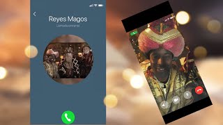 Llamada REYES MAGOS 2023👑 Videollamada REAL de los REYES MAGOS para HERMANOS By CuCut [upl. by Maddy937]