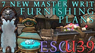 7 New Master Writ Furnishing Plans  Rolis Hlaalu  Update 39  ESO  2023 [upl. by Lien]