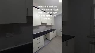 Masazır 3 otaq əla təmirli qismən əşyalı mənzil satılır Tel0515062101 [upl. by Cowey330]