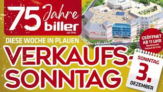 Verkaufsoffener Sonntag am 03 Dezember 2023 bei Biller in Plauen [upl. by Bebe]