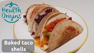 How to make taco shells from tortillas [upl. by Ahcire298]