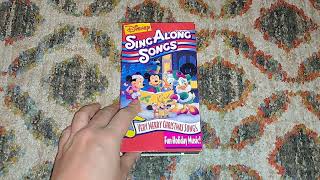 Disneys SingAlong Songs Very Merry Christmas Songs VHS Review 2024 Edition [upl. by Wie]