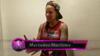 RISE 9  Mercedes Martinez IS The Iron Woman [upl. by Chane]