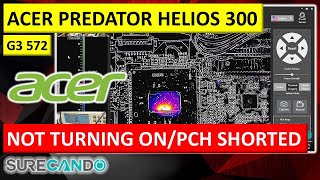 Acer Predator Helios 300 PCH Short Kills Gaming Beast  Repair Autopsy [upl. by Ardnassela]