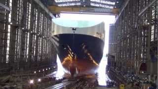 Launching of FSG Yard No 754 Ulusoy15 [upl. by Duffie]