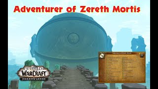 Adventurer of Zereth Mortis Shadowlands WOW [upl. by Ahar]