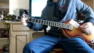 Hofner 5001 Contemporary Rotosound RS88MBassman Sticker Sound Test [upl. by Pru]