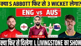 ENG vs AUS Dream11 ENG vs AUS Dream11 Prediction England vs Australia 2nd T20I Dream11 Prediction [upl. by Heidie445]