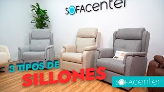 ✅ 3 TIPOS de SILLONES RELAX 👉 ¿CÓMO elegir un SILLÓN PERFECTO  Sofá Center [upl. by Nnairak525]